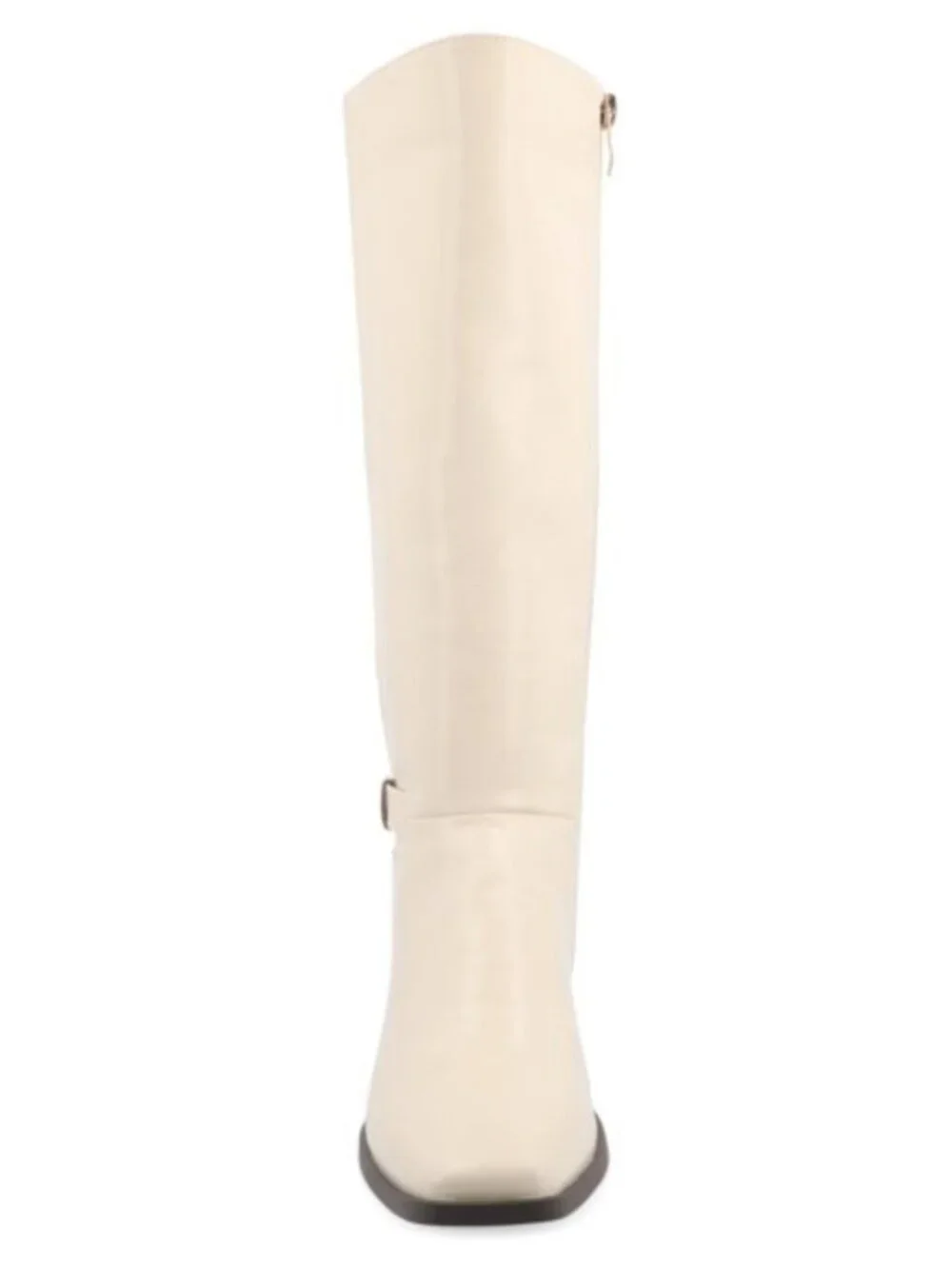 Journee Collection Londyn Wide Width Wide Calf Knee High Boots Beige 6.5 NWT